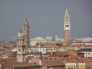 Fototapeta na wymiar Venice - Churches, Roofs and Towers