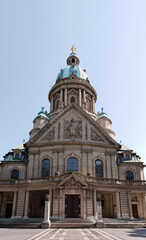 Fototapeta na wymiar Christuskirche in Mannheim, Baden-Württemberg, Deutschland