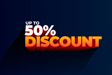 up to 50 percent discount, Mega offer, 