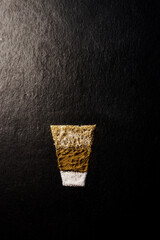 Fototapeta na wymiar shape of a coffee cup