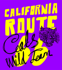 Tattoo tribal Wild cats graphic design vector art