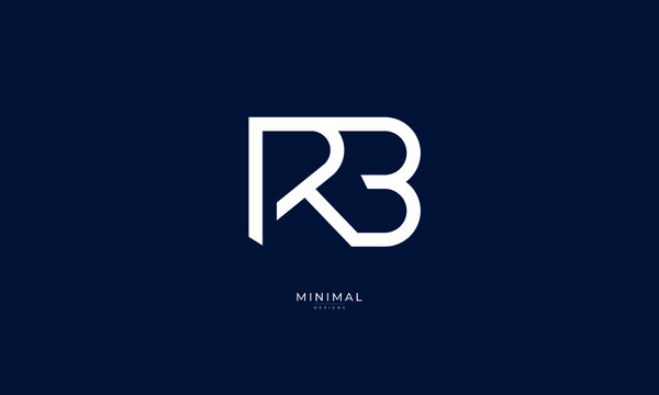 Monogram icon logo RB 