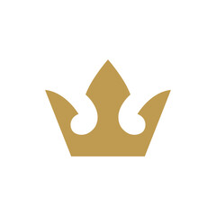 Fototapeta premium crown icon design template vector