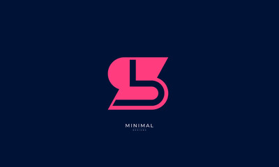 Monogram icon logo SB or BS