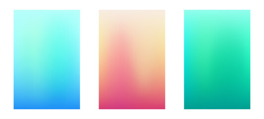 Fototapeta premium Abstract soft varicoloured background. Vector illustration for different screen designs, banner, poster and graphic design.