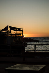 sunset on the Con-Con beach 