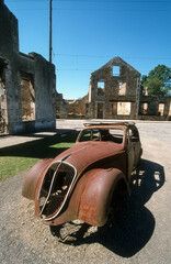 village martyr, Oradour sur Glane, Haute Vienne; 87