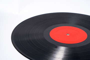 Classic vinyl records for an interesting collection, with a white background