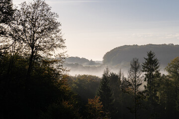 Herbstmorgen im Bergischen Land