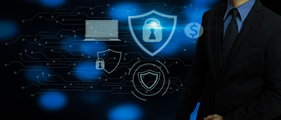 Network security and privacy protection Network security technology Protect personal data on digital devices using virtual screen interface