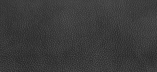 Texture of black leather material. The pattern looks good.