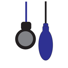 Naklejka premium pump isolated on white