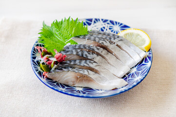 脂がのったシメサバ