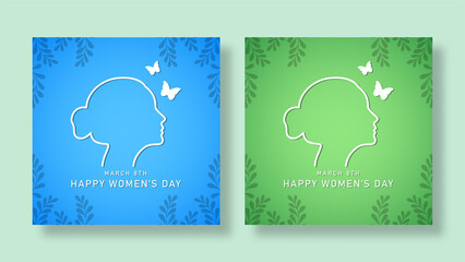 International women day background design