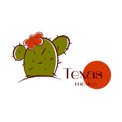 Vector greeting . Welcome to Texas. Text, Texas Mexico