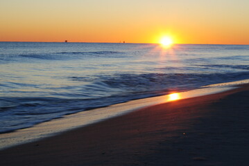 Obraz premium Sunset waves