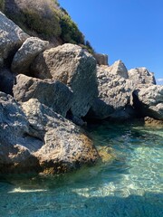 Kamienie nad morzem
