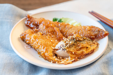 さばの竜田揚げ