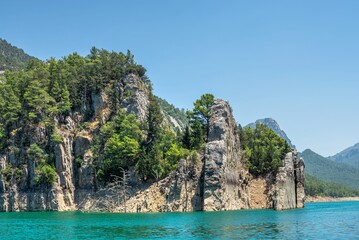 Green Canyon in Manavgat, Turkey