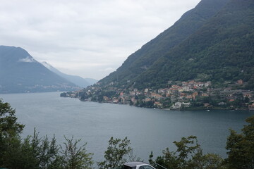 Fototapeta na wymiar Lake Como district, Italy
