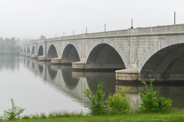 Memorial Bridge in Washington DC - United States