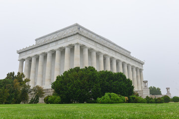 Fototapeta na wymiar Lincoln Memorial - Washington DC United States