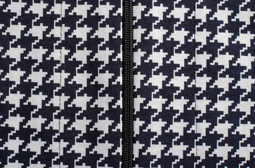 Drawing for design. Scottish checkered background