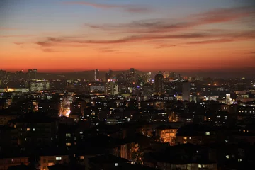 Foto op Canvas uitzicht over de stad © ahmet