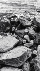 rocks on the beach