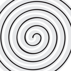 Hypnotic Spiral Background