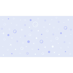 Bubbles and stars on purple background for social media Decorative design element Vertical vector illustration  Isolated on white background