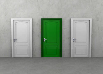 Choosing a Door - 3D