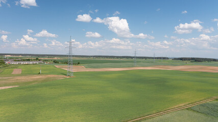 High Voltage Tower Electricity Pylon