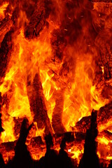 fire in the fireplace3