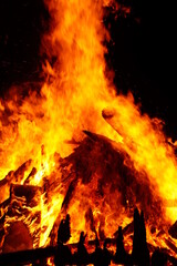 fire in the fireplace3