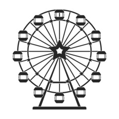 Wheel of review vector icon.Black vector icon isolated on white background wheel of review.