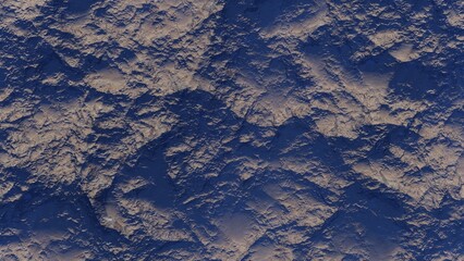 Fototapeta premium abstract aerial view, abstract cosmic texture, top view of alien planet, texture of the exo planet, abstract texture 3d render 