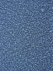 Blue frost texture on the surface. Winter background. Template for product display. Ice texture background. Frost, ice surface. Close up of decorative winter frozen pattern.