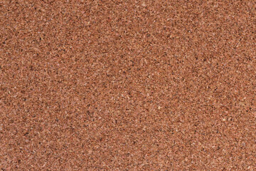 close up of dark brown cork board