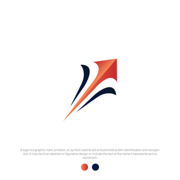 Fast shipping logo Arow Logistic delivery logo design