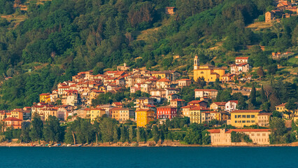 Włochy Jezioro Como . 