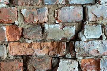 Old brick wall background. Brick wall texture