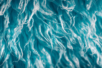 flokati. sheepskin fur. natural wool.