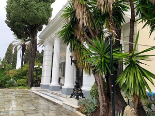 Fototapeta na wymiar Achilleion Palace, Corfu