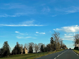 Naklejka premium Sur la route 