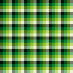 St. Patrick's Day seamless pattern. Tileable vector background in Irish classic style.