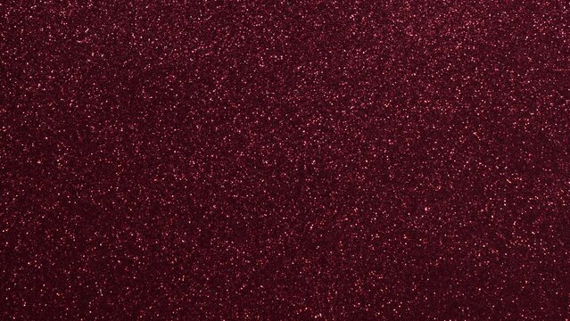 beautiful festive shiny video with shimmering red sequins. Red glitter paper texture 