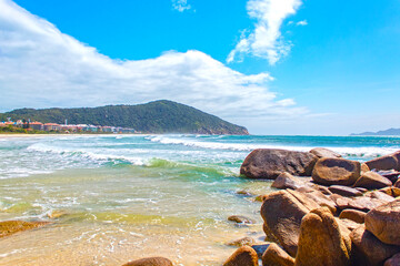 beach and sea Brava beach Florianópolis , Florianopolis, Santa Catarina, Brasil