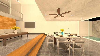 リビングダイニング