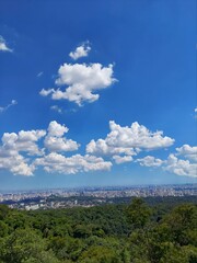 clouds over the mountain